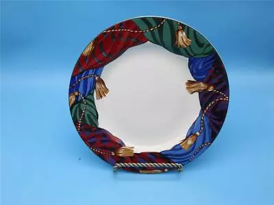 Vitromaster By Sue Zipkin 7 3/4  Salad Plates Curtain Call 1993 • $2.99