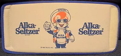 Vintage Alka-Seltzer Speedy Drink Wrap 1988 Advertising  • $15