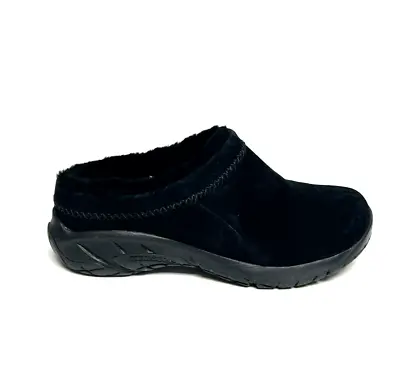 Merrell Women's Encore Ice 4 Slip On Black Suede Size 10 M • $79.99