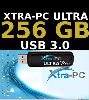 Xtra-pc Ultra Pro 256 Gb Usb 3.0 Portable Operating System Move Between Systems • $170