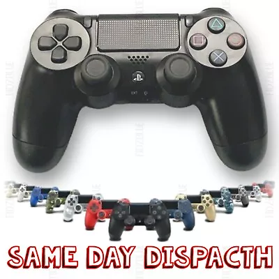 £32.95 • Buy Original Sony PlayStation 4 PS4 Controller Wireless Black Dual-shock 4 Gaming-UK