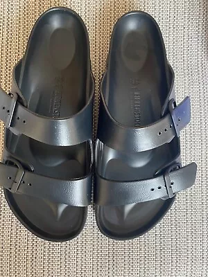 🌟Birkenstock Men’s EVA Arizona Double Strap Sandals Black 11.5(46)🌟 • £45