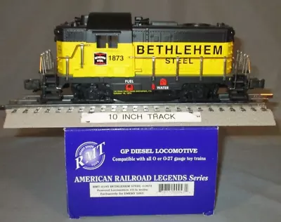 RMT 4193 Bethlehem Steel #1873 Dual Motor Pwr'd BEEP Diesel O/027 Ga Wks/ Lionel • $85