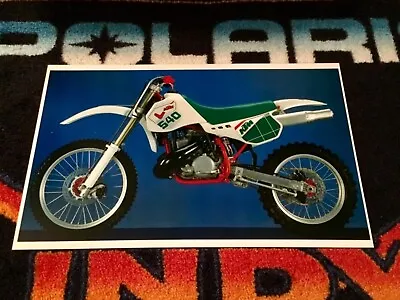 91 KTM 540 Dirt Bike Poster    vintage Motorcycle Bike Ktm • $21.88