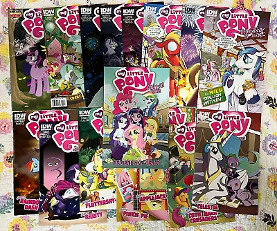 IDW My Little Pony Friendship Is Magic Lot Of 16 Comics Equestria Girls • £121.63