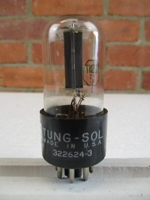 $7.50 • Buy Tung Sol 12SN7GT Vacuum Tube Gray Plate [] Getter TV-7 Tested Strong