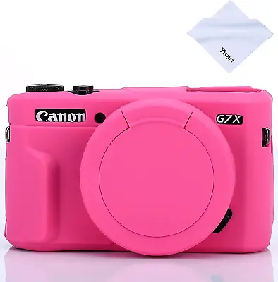 G7X Mark II G7X Removable Lens Cover Silicone Cover Rubber Soft Camera Case Cove • $20.93