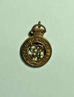 £7.50 • Buy Army - Royal Horse Guards  Brass Cap Badge (George V Cipher) - 161
