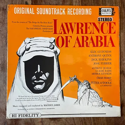 Lawrence Of Arabia Film Soundtrack - Maurice Jarre  Ex+ Vinyl Lp / Stereo Pye • £14.50