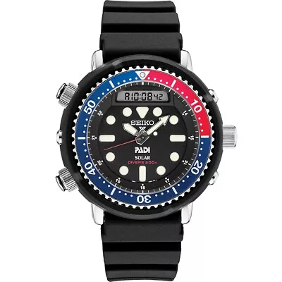 New Seiko Prospex Solar Hybrid  Arnie  Divers 200M Men's Watch SNJ027 • $299.94