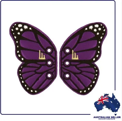 Shwings PURPLE BUTTERFLY Shoe Wings - Makes Old Shoes New Makes New Shoes Fly! • $5.14