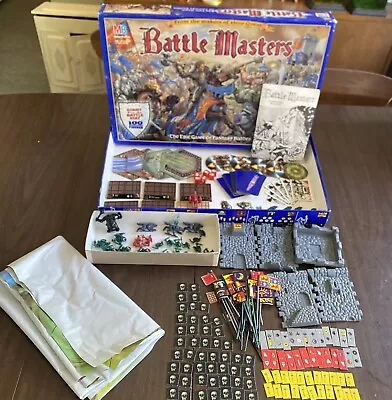 1992 Battle Masters Fantasy Battle Board Game W/Box Incomplete • $65