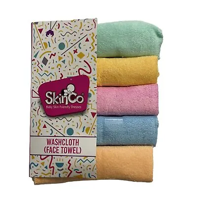 Skinco Wash Face Towel 5 Different Piece Set 23 X 25 Cm For New Born Babies • £10