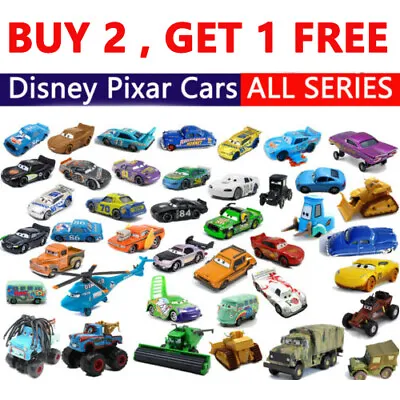 £5.99 • Buy Lightning McQueen 1:55 Diecast Model Car Toys Gift Loose Disney Pixar Cars Lot