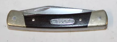 Buck Knife Model 703 1993 3 Blade Wood Handle Vintage Stainless Steel • $15.95