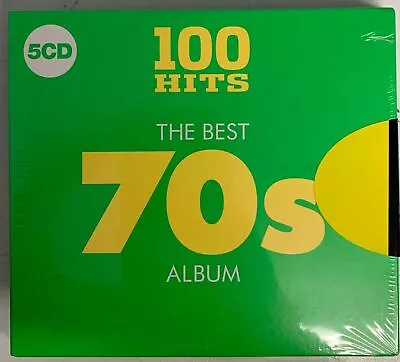 V/A - The Best 70s Albums - 100 Hits (5CD) New & Sealed - Feat Boney MYMCAMFSB • £5.99