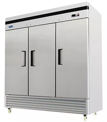 Atosa Mbf8504 Three 3 Door Stainless Steel Commercial Freezer Upright Bottom • $6002