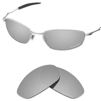 EYAR Polarized Replacement Lenses For-Oakley Whisker Silver Metallic (PFM) • $32.44