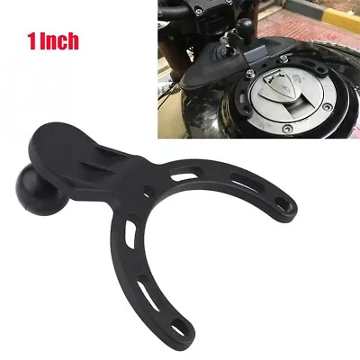 Adjustable Motorcycle Dirt Bike Gas Tank Mount GPS Phone Camera Bracket Black • $18.99