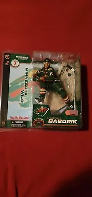 Mcfarlane Series 7 Marian Gaborik Rookie NHL 2003 Minnesota Wild Variant • $24.99