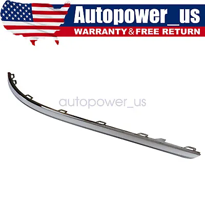 For 2016-2019 VW Volkswagen Passat Rear Passenger Side Chrome Bumper Molding • $114.24