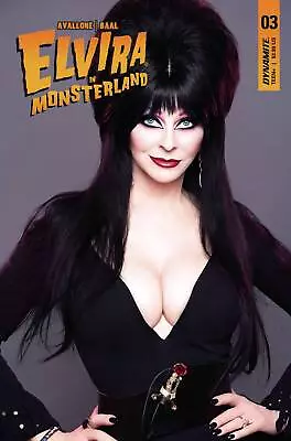 Elvira In Monsterland #3 Cvr D Photo (2023) • $3.99