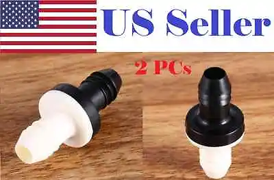 2PCs 3/8 (10mm) Inline Check Valve Fuel Diesel Liquid Air One Way Non Return • $10