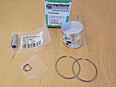 Meteor Piston Kit For Stihl MS362 MS362C MS311 47mm Caber Rings 1140 030 2002 • $44.99