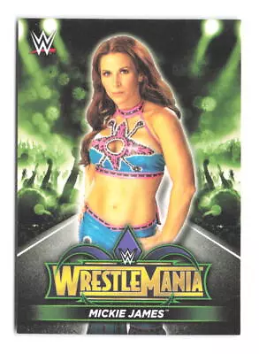 2018 Topps WWE Road To Wrestlemania Mickie James  34 Roster R-32 TNA WWF • $1.75