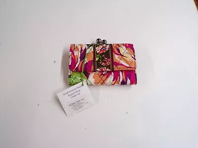 NWT Vera Bradley Small Kisslock Wallet English Rose Pattern • $18