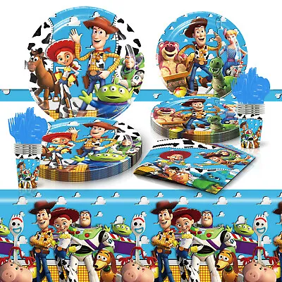 £24.99 • Buy Toy Story Theme Party Supplies Kids Birthday Decorations Tableware Plates
