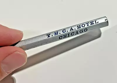 Vintage 1930s 1940s Pencil YMCA Hotel Chicago Illinois Front Desk Golf RARE • $13.50