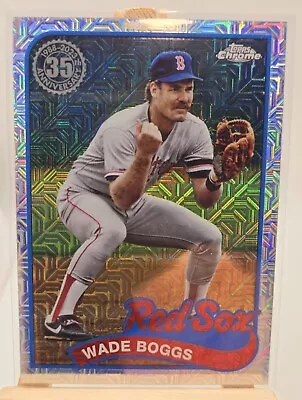 Wade Boggs T89C-36 Mega Box Mojo Refractor - 2024 Topps Chrome 1989 Insert • $0.99