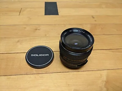 $39.95 • Buy Vintage Soligor 28mm 1:2.8 Film Camera Lens Screw Mount Wide Auto 58