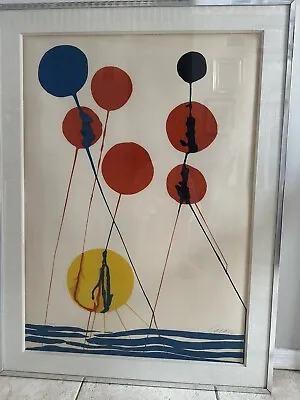 Alexander Calder Seascape Lithograph 1974 Edition Of 150 Framed Signed By Artist • $5200