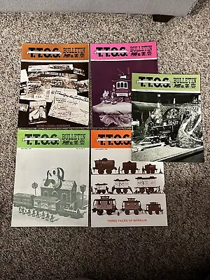Toy Train Operating Society THE BULLETIN 1988 5 Issues Jan-August Nov/Dec • $19.99