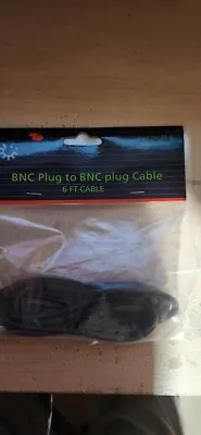 6 Feet BNC Cable CCTV Camera Cord Coax RG59U BNC Plug To Plug Coaxial Cable DVR • $9.99