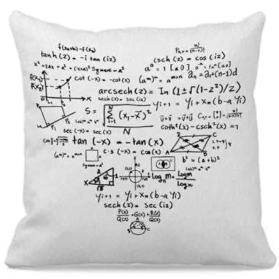 Math Teacher Gift Pillow Covers 18 X 18 Math Teacher Gifts Throw Pillow Cover... • $16.26