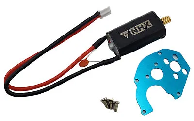 NHX RC Fast Mini Brushed Motor W/Brass 11T Gear Modified Plate For SCX24 Skyblue • $14.95