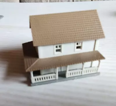 Two Story Farmhouse N Gauge Building Built Up • $1.99