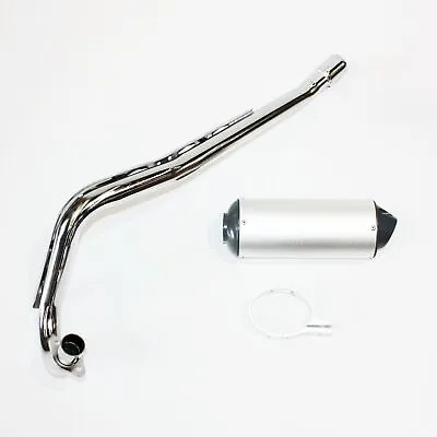 Exhaust Pipe & 38mm Muffler System 125cc 140cc 150cc PIT PRO Dirt Quad Bike ATV • $72.99