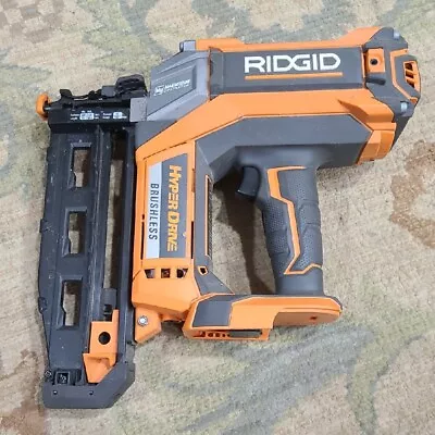 $10.50 • Buy PARTS/REPAIR ONLY Ridgid R09892 18V HyperDrive Brushless Cordless 16GA Nailer