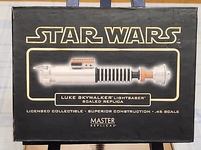 Master Replicas Luke Skywalker Lightsaber .45 Scaled Ep.VI : Return Jedi SW300 • $83.79