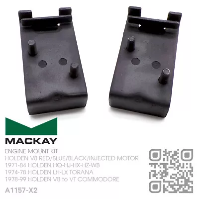 Mackay Engine Mounts V8 Red/blue/black Motor [holden Vb-vc-vh-vk-vl Commodore] • $57