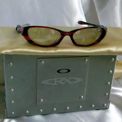 OAKLEY Halo A Red Clear Gold Clear Sunglasses Accessories Vintage Eyewear 08 • $284.99