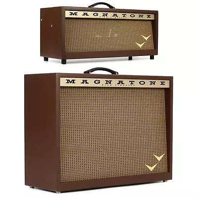 Magnatone Twilighter Stereo - 22+22-watt Tube Head With 2x12  Stereo Cabinet • $5809