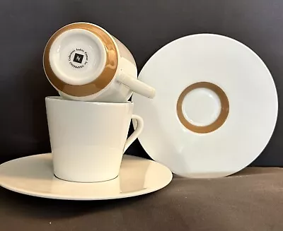 Nespresso Ritual Set Of 2 Cappuccino Cups With Saucers Designed By Andree Putman • £64.23