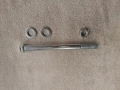 5/8 X 8  Mini Bike Axle Bolt With Nylock Nut And Washers.Vintage Chopper Axle • $17.95