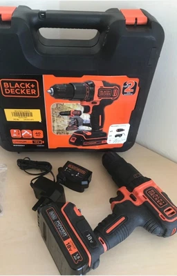 £33 • Buy Black & Decker 18V Cordless 2 Gear Hammer Drill (BCD700S1KA)