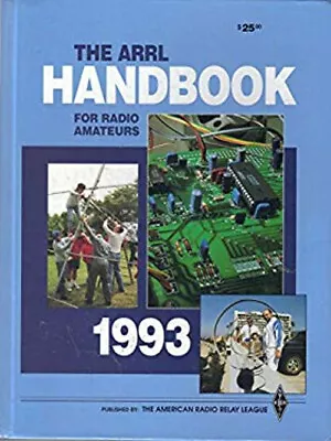 ARRL Handbook For The Radio Amateur 1993 Hardcover • $13.09